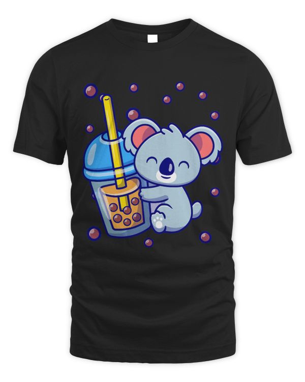 Koala Pet Blue Boba Tea Bubble Tea Milk Koala Bear Japanese