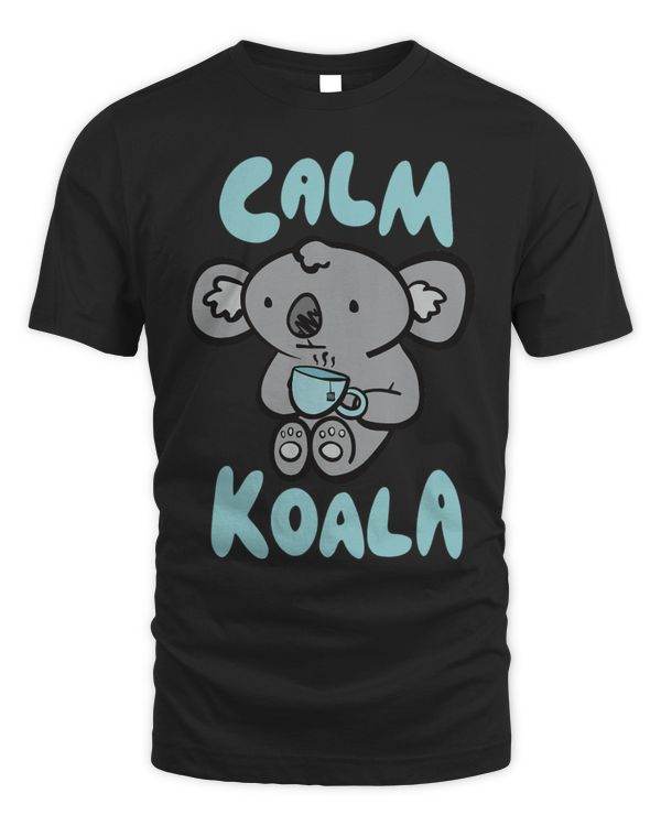 Koala Pet Calm Koala Drinking Tea
