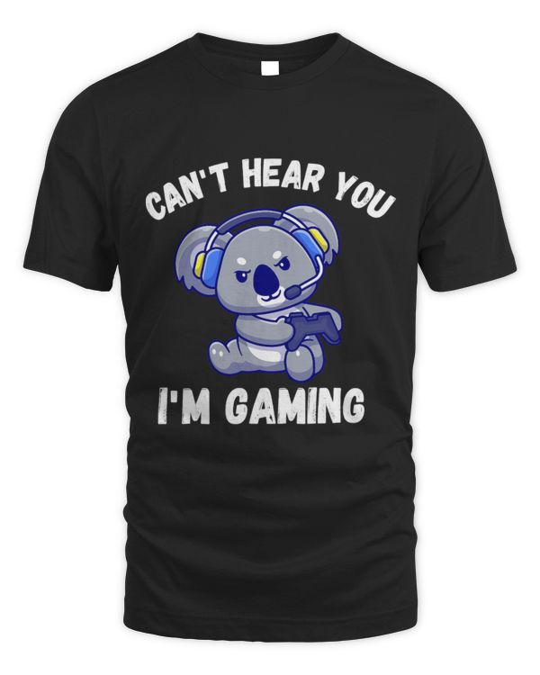 Koala Pet Cant Hear You Animal Gaming Koala Gamer