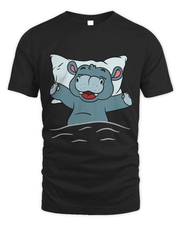 Hippo Pet Sleeping Animals Hippo Nightgown Sleeping Hippo