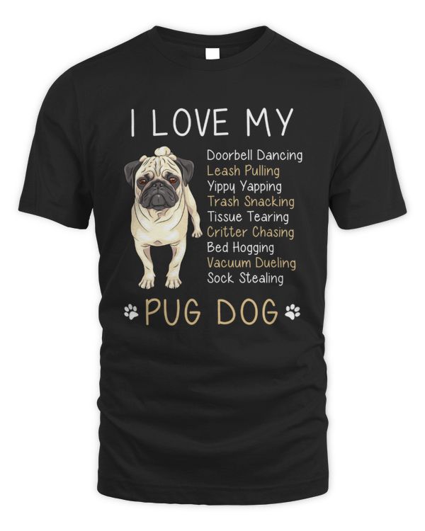 I Love My Pug Dog