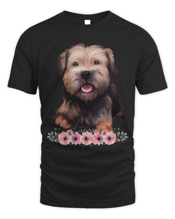 Dogs 365 Cute Border Terrier Dog Animal Pet Gifts