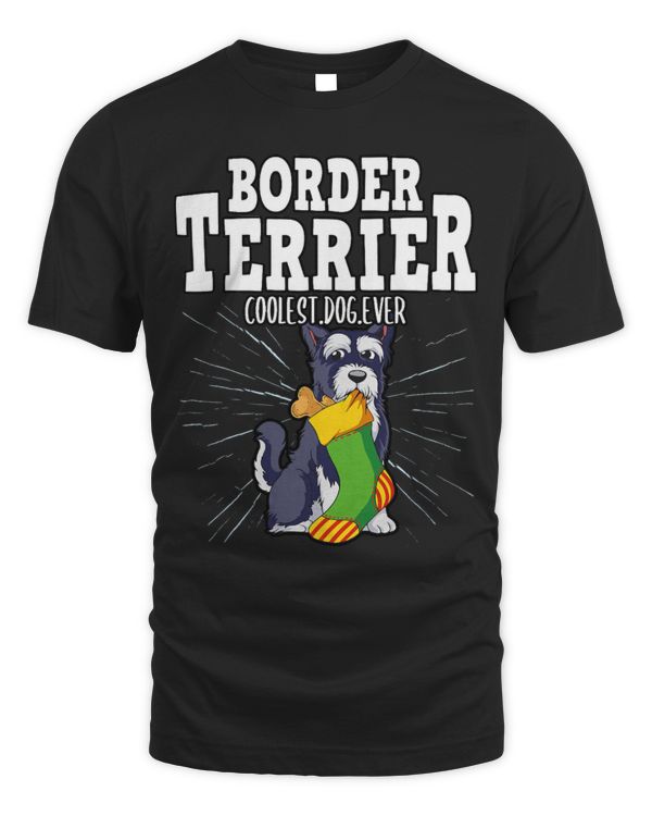 Funny Border Terrier Coolest Dog Ever Cute Puppy 1