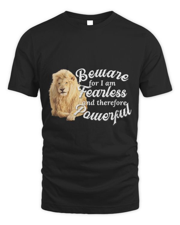 Lion Pet Famous Quote with Lion Fearless and Powerful Mary Shelley