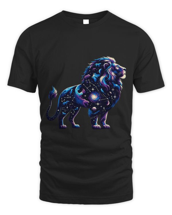 Lion Pet Animal Artwork cosmic tapestry