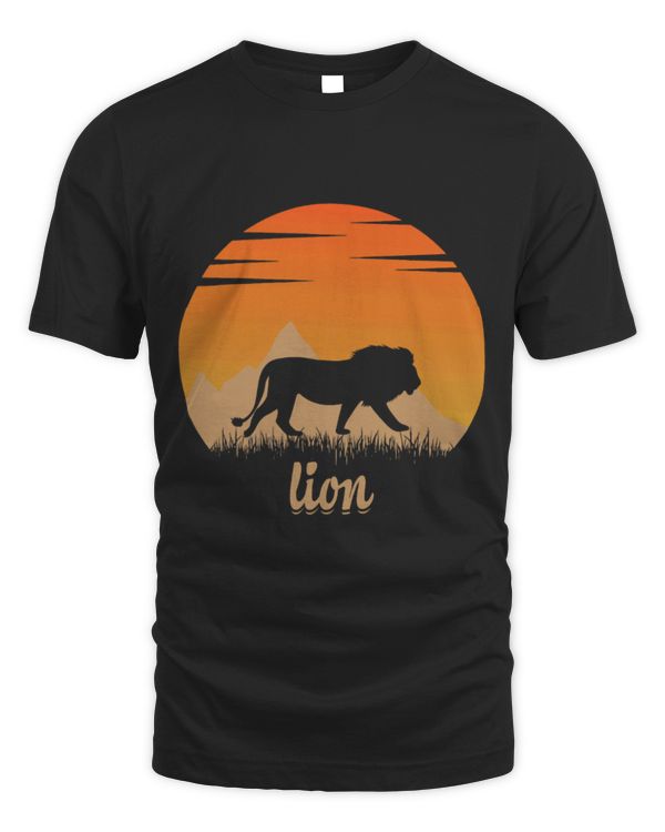 Lion Pet Animal Hot in the Mounta in Nature