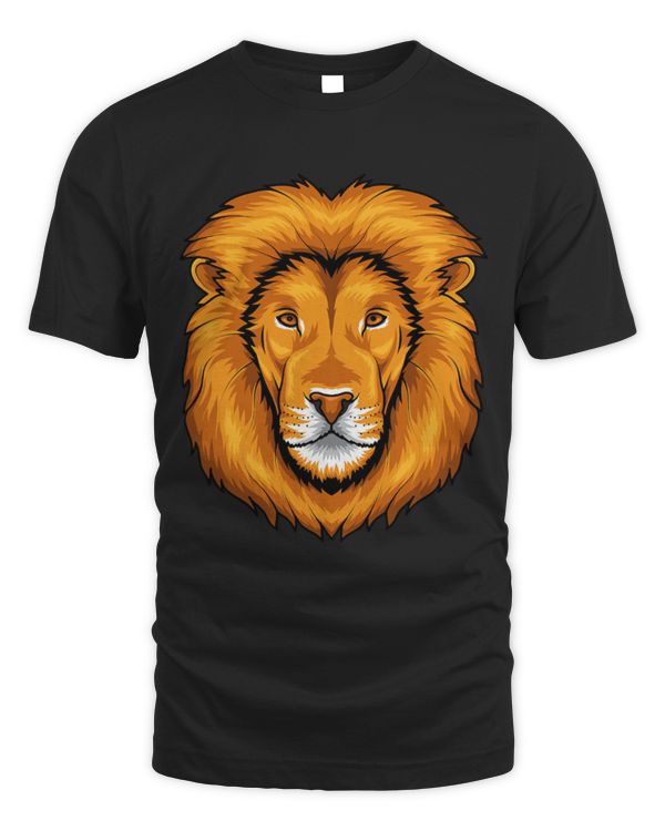 Lion Pet Animal HeadCute Lion Lover Women Men 016