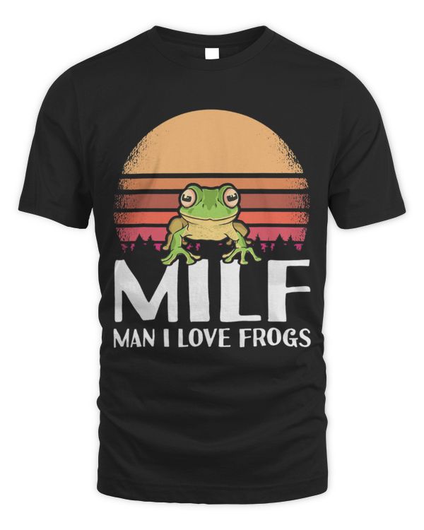 Frog Pet Man I Love Frogs Love Funny