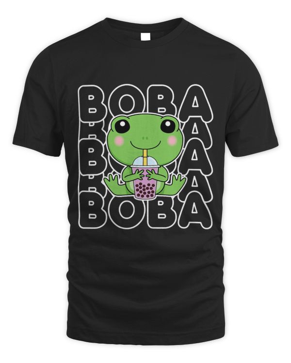 Frog Pet Kawaii Boba Bubble Milk Tea Cute Frog Kids Teens Girls