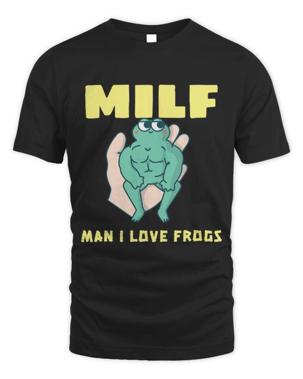 Frog Pet Man I Love Frogs Funny MILF