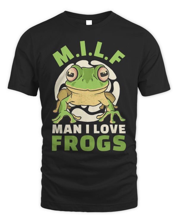 Frog Pet Man I Love Frogs M