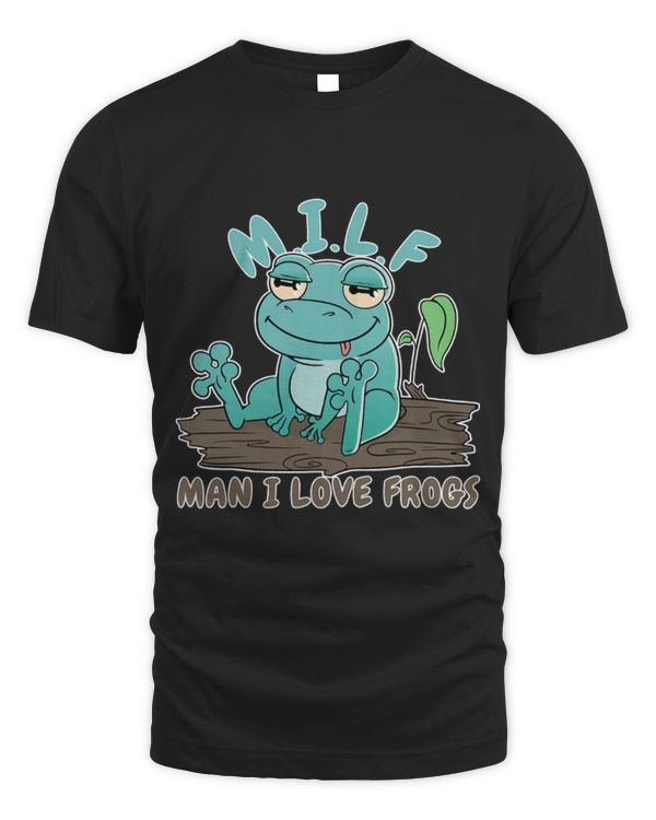 Frog Pet Man I Love Frogs M