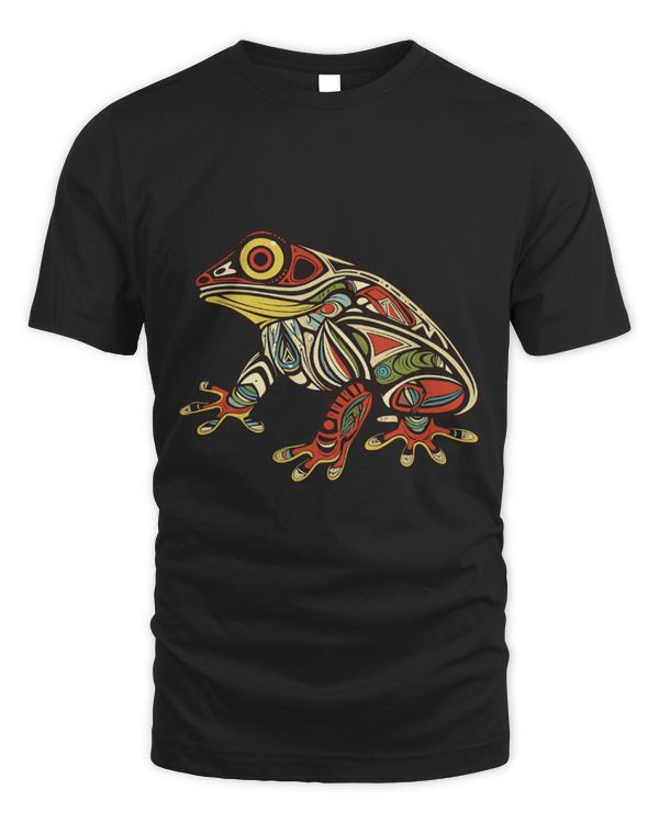 Frog Pet Native American Indian Style Art Pacific Northwest 10