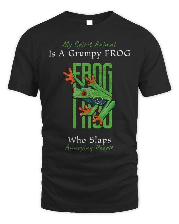 Frog Pet My Spirit animal Is A Grumpy Frog 1