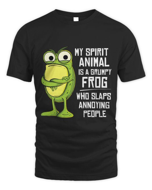Frog Pet My spirit animal is a grumpy frog who slaps annoying people 14