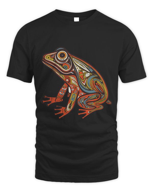 Frog Pet Native American Indian Style Art Pacific Northwest 0
