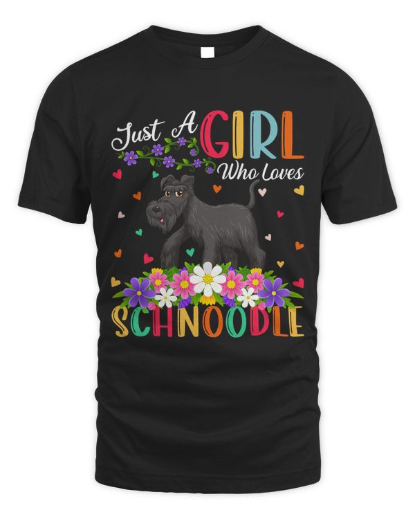 Schnoodle Dog Lover Just A Girl Who Loves Schnoodle 211