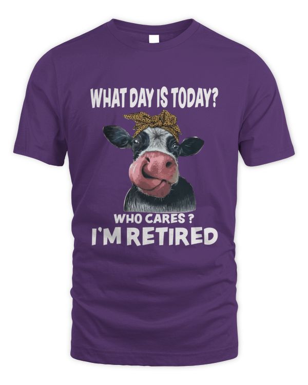 Cow Lover Who Cares Im Retired