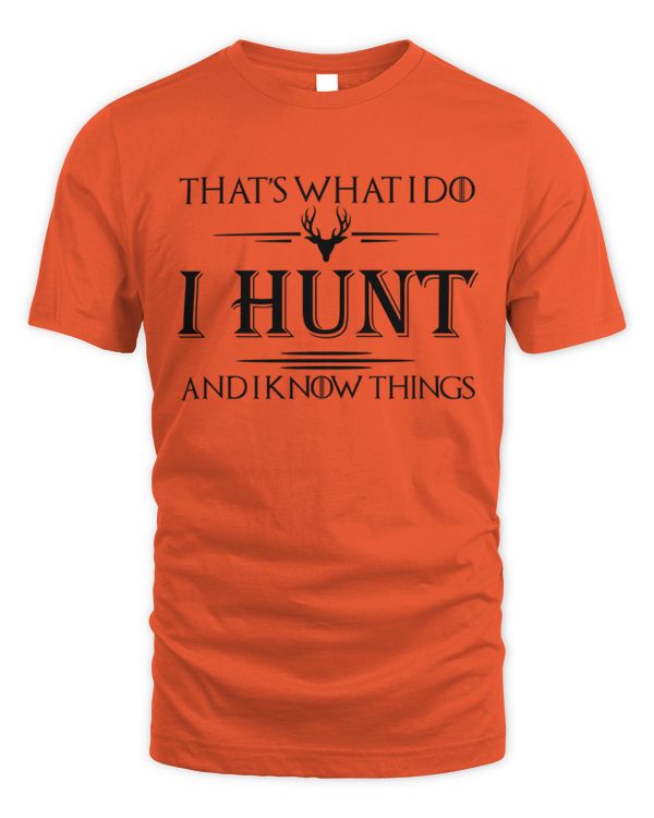 I Hunt I Know Things Black