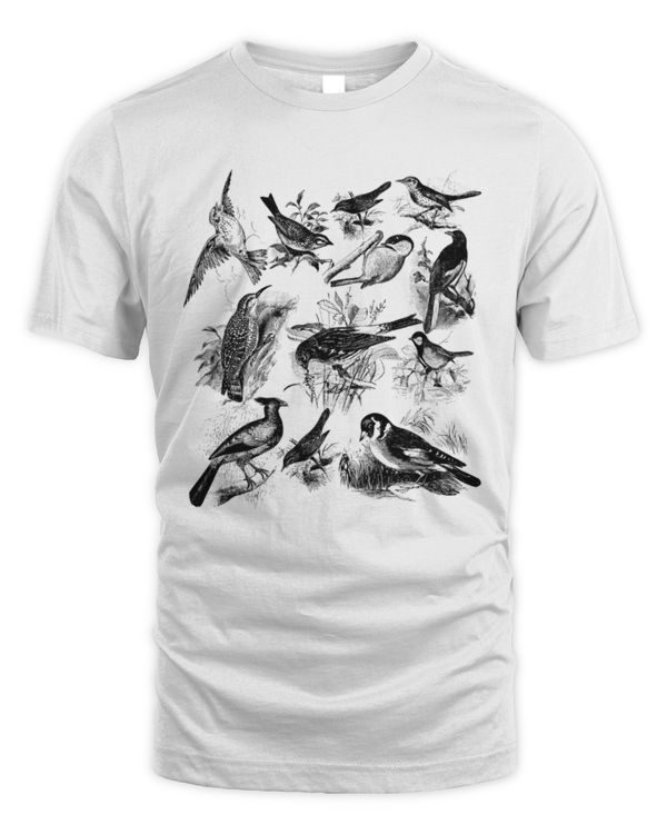 Indie Bird Shirt, Identifier Birding Shirt, Nature T-Shirt, Wild Bird Watchers Gift, Birding Club