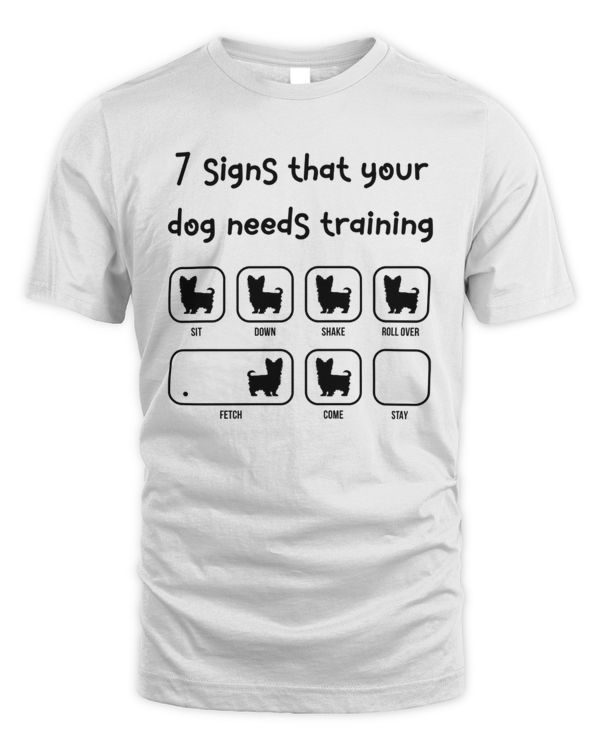 7 signs that your dog needs training Yorkie