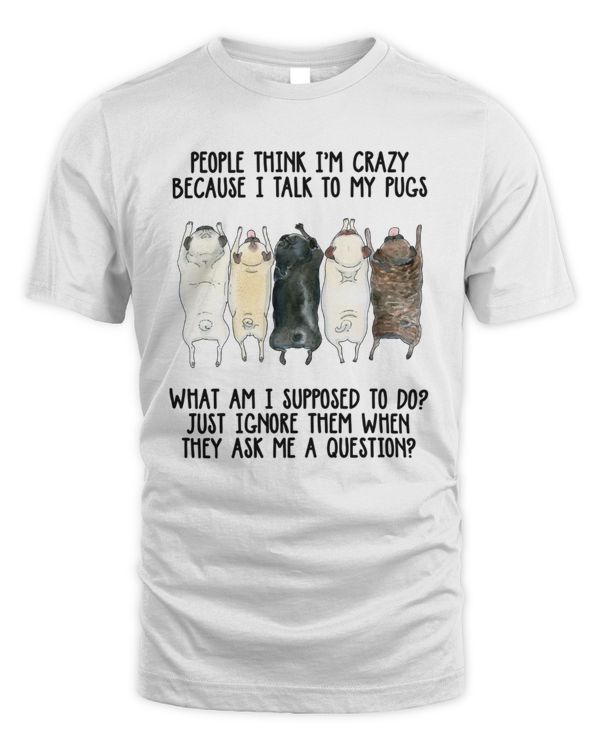 People Think I'm Crazy Because I Talk To My Pugs