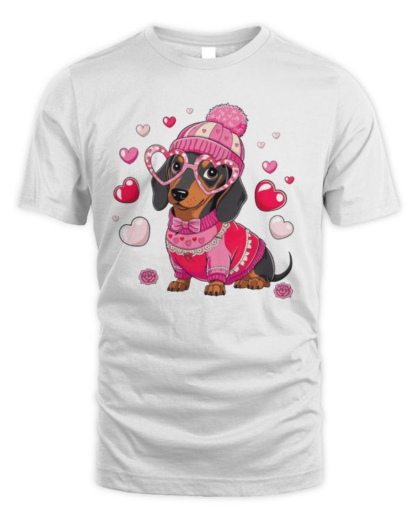 Valentine Dachshund Dog