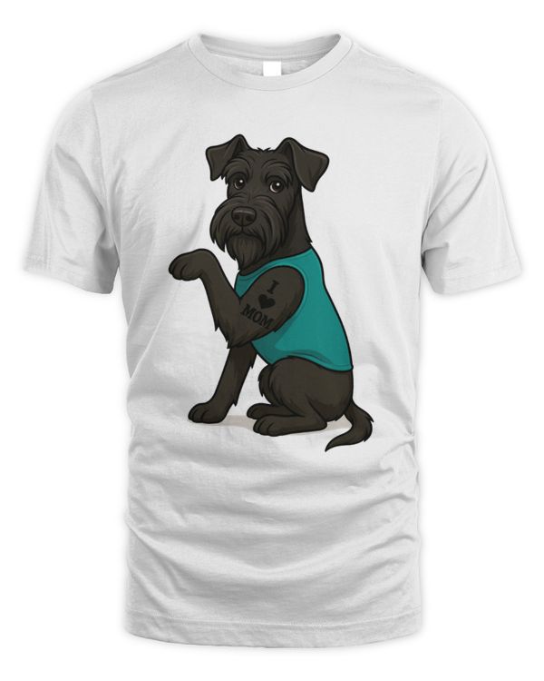 I Love Mom Giant Schnauzer