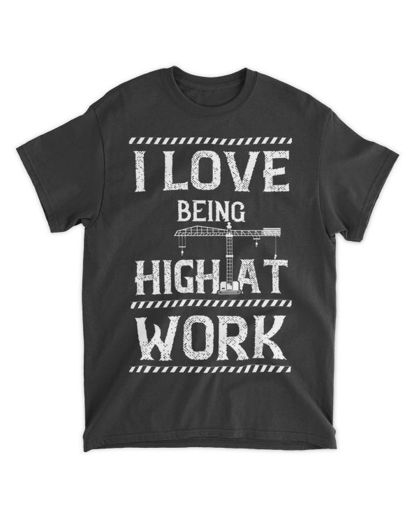 Heavy Equipment Operator Being High At Work Crane Operator