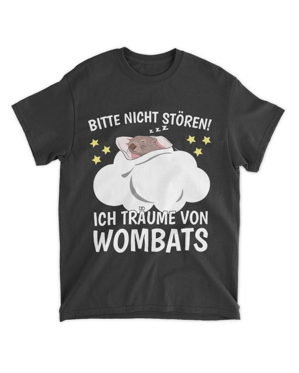 Bitte nicht stören Sleep Top Wombat