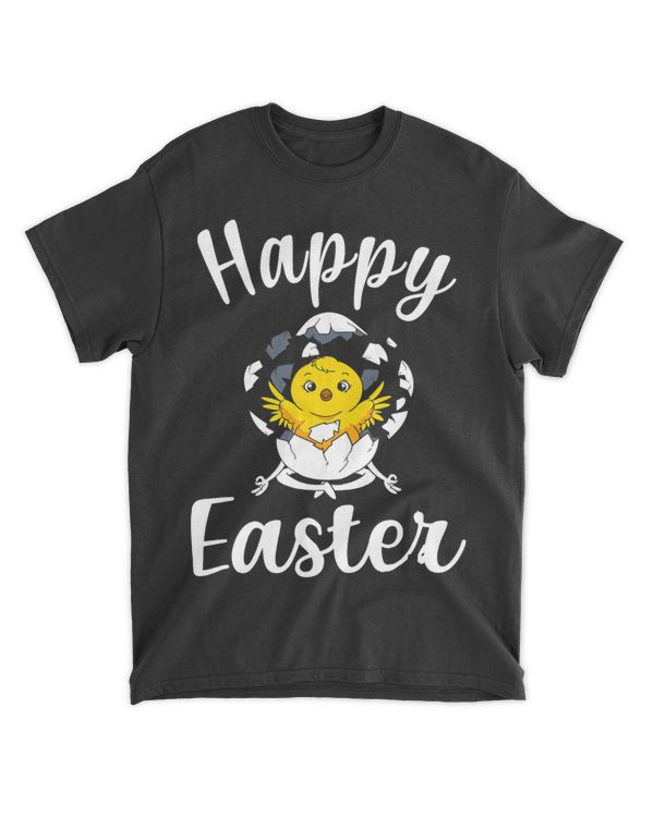 Cute Hatchling Breaking Though Shell Funny Happy Easter