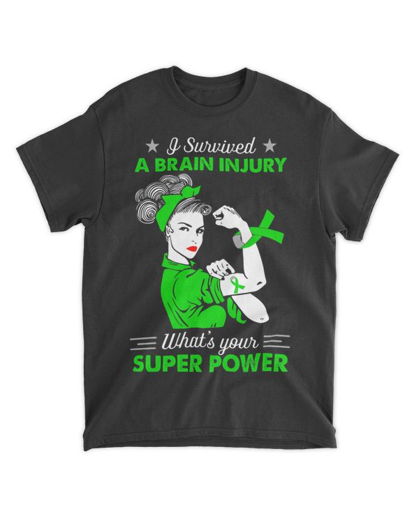 I Survived Brain Injury Awareness TBI Brain Injury Survivor 6