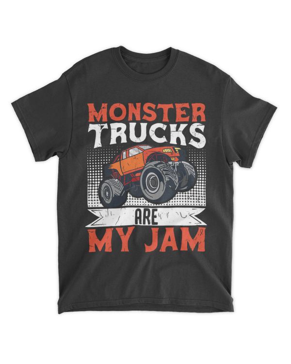 Retro Vintage Monster Trucks Aremy Jam 21