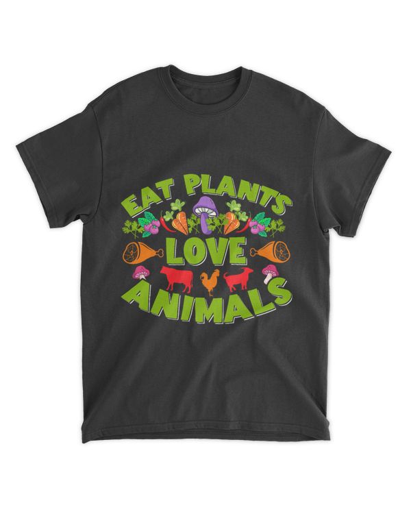 Eat Plants Love Animals Vegan Day Animals Supporters