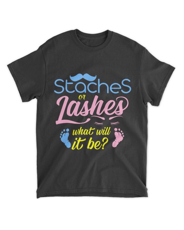 Gender Reveal Party Staches Or Lashes What Will It Be