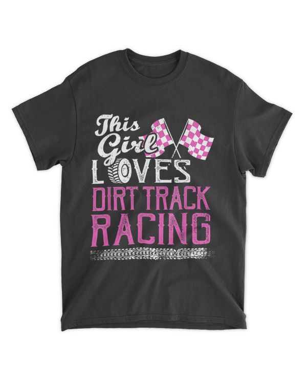 This Girl Loves Dirt Track Racing DirtBike Motocross