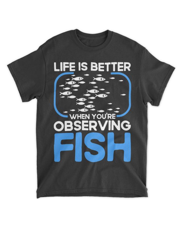 Marine Biologist Life Is Better When Observing Fish