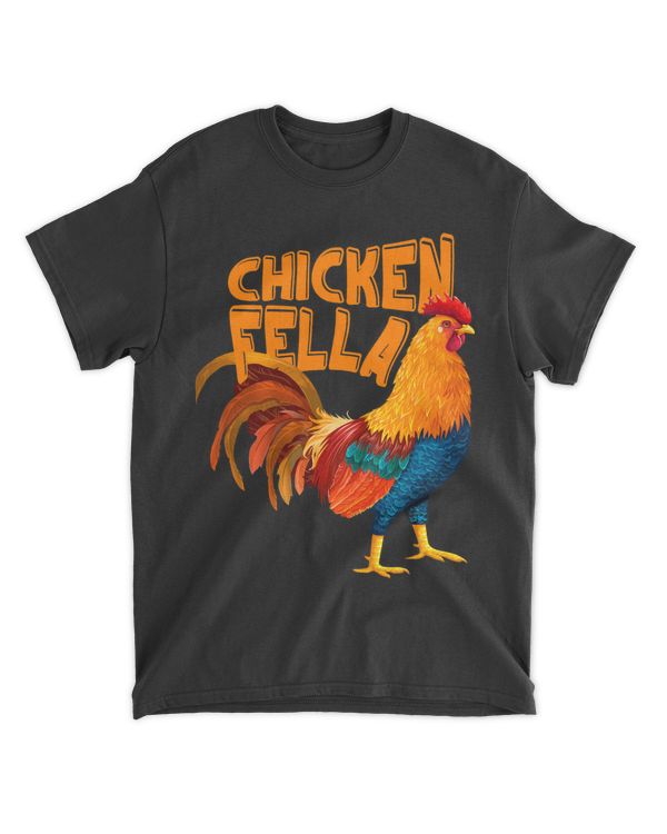 Chicken Fella Funny Chicken Farmer