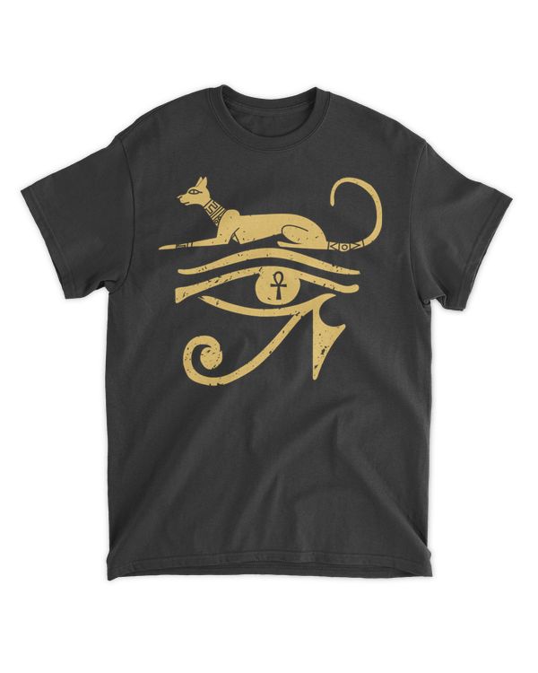 Eye Of Horus Egyptian Sphynx Cat Egypt Mythology Pullover Hoodie