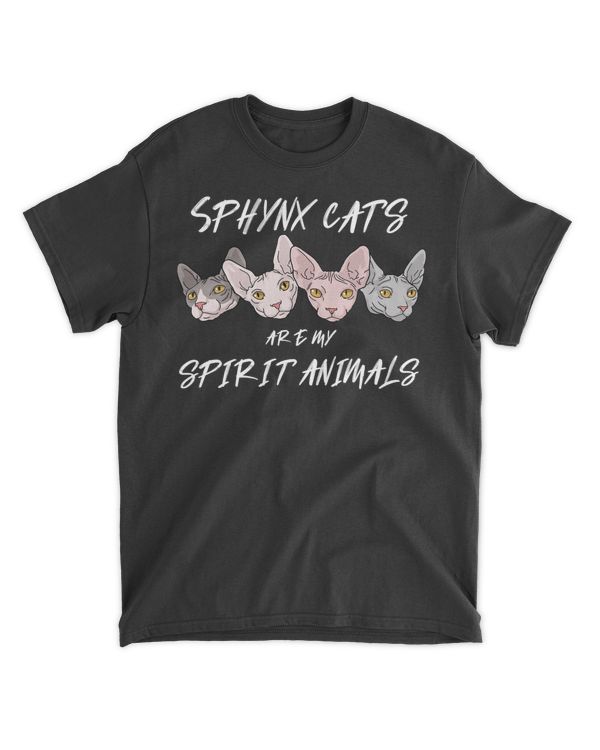 Sphynx Cat Shirts Sphynx Cat Gifts Sphynx Cat Spirit Animal T-Shirt