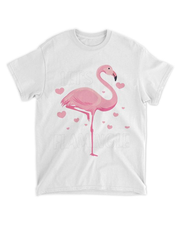 Lets Flamingle Funny Flamingo Bird