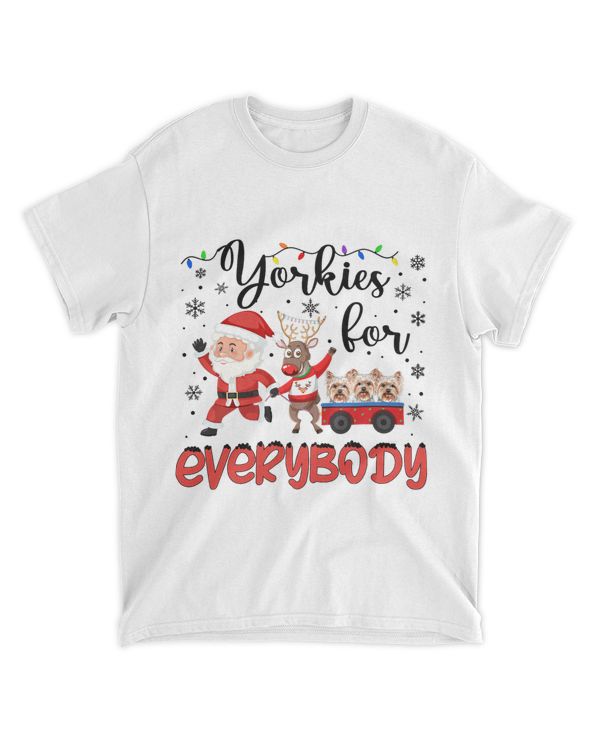 Yorkshire Terrier Christmas Yorkies For Everybody Xmas