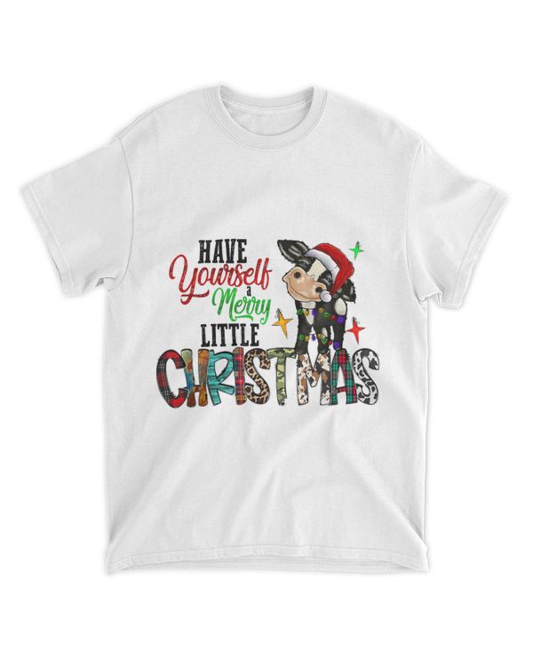 have yourself merry little christmas cow lover heifer xmas