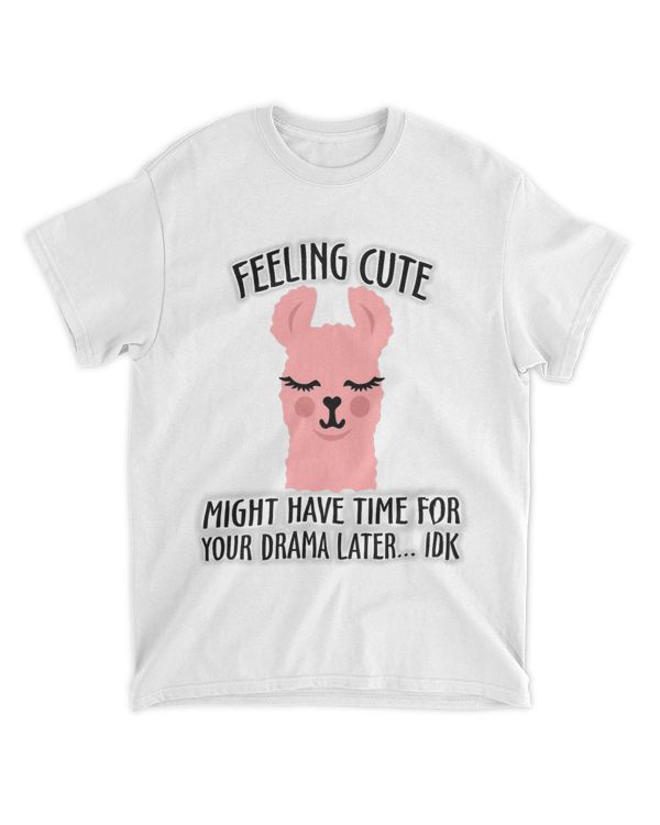 Llama Lover Llama Mom Sassy Feeling Cute Time For Your Drama