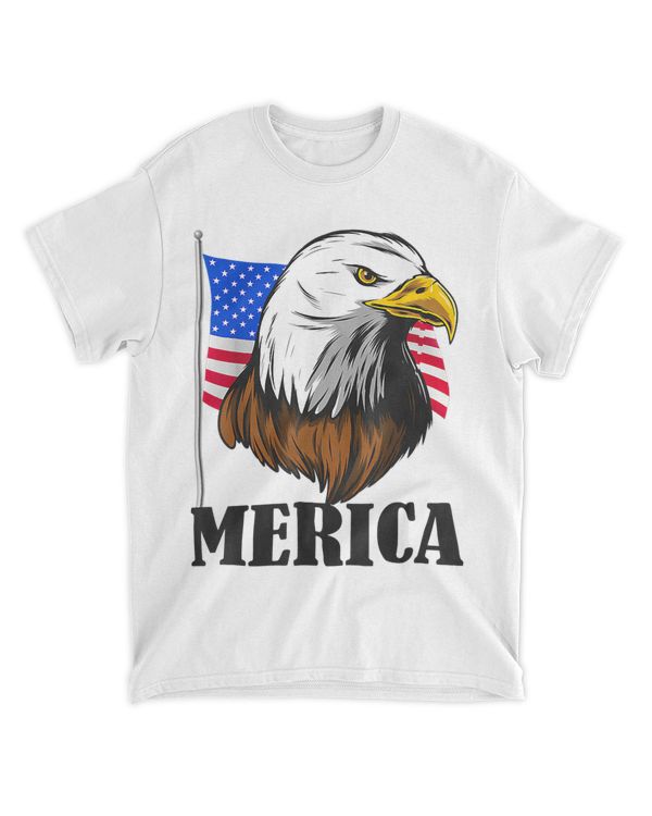 Merica Bald Eagle Independence Day Patriot USA