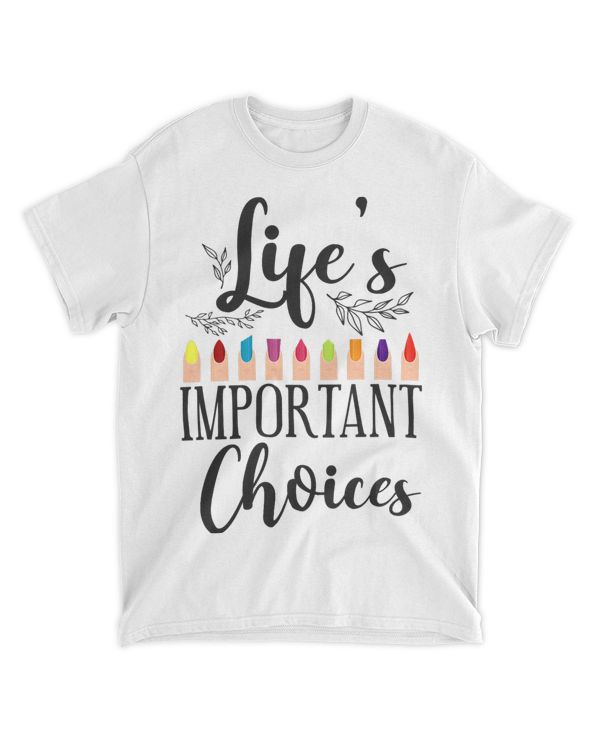Nail Tech Quote Work Uniform Nail Polish 216