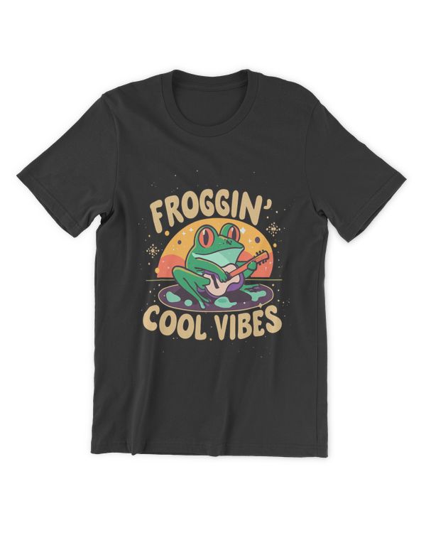 Froggin cool vibes for frog lover and red eyed tree frog