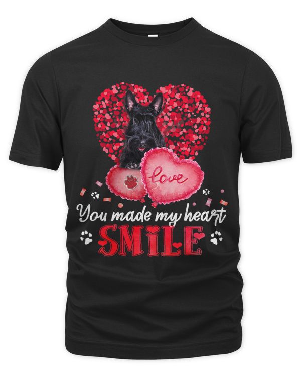 You Make My Heart Smile Scottish Terrier With Heart