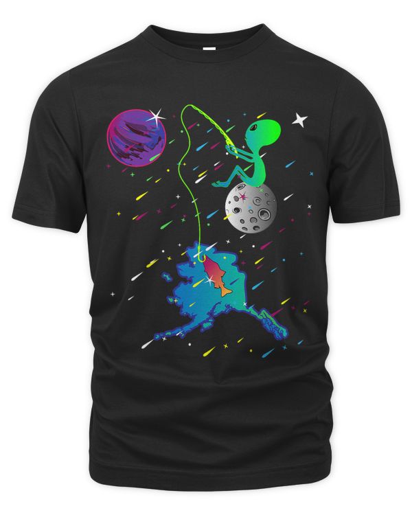 Alaska salmon fishing from space Alien fishing Alaska waters