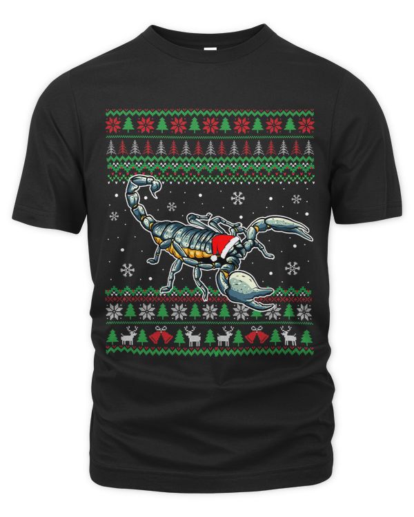 Funny Ugly Sweater Christmas Animals Santa Scorpion Lover 21